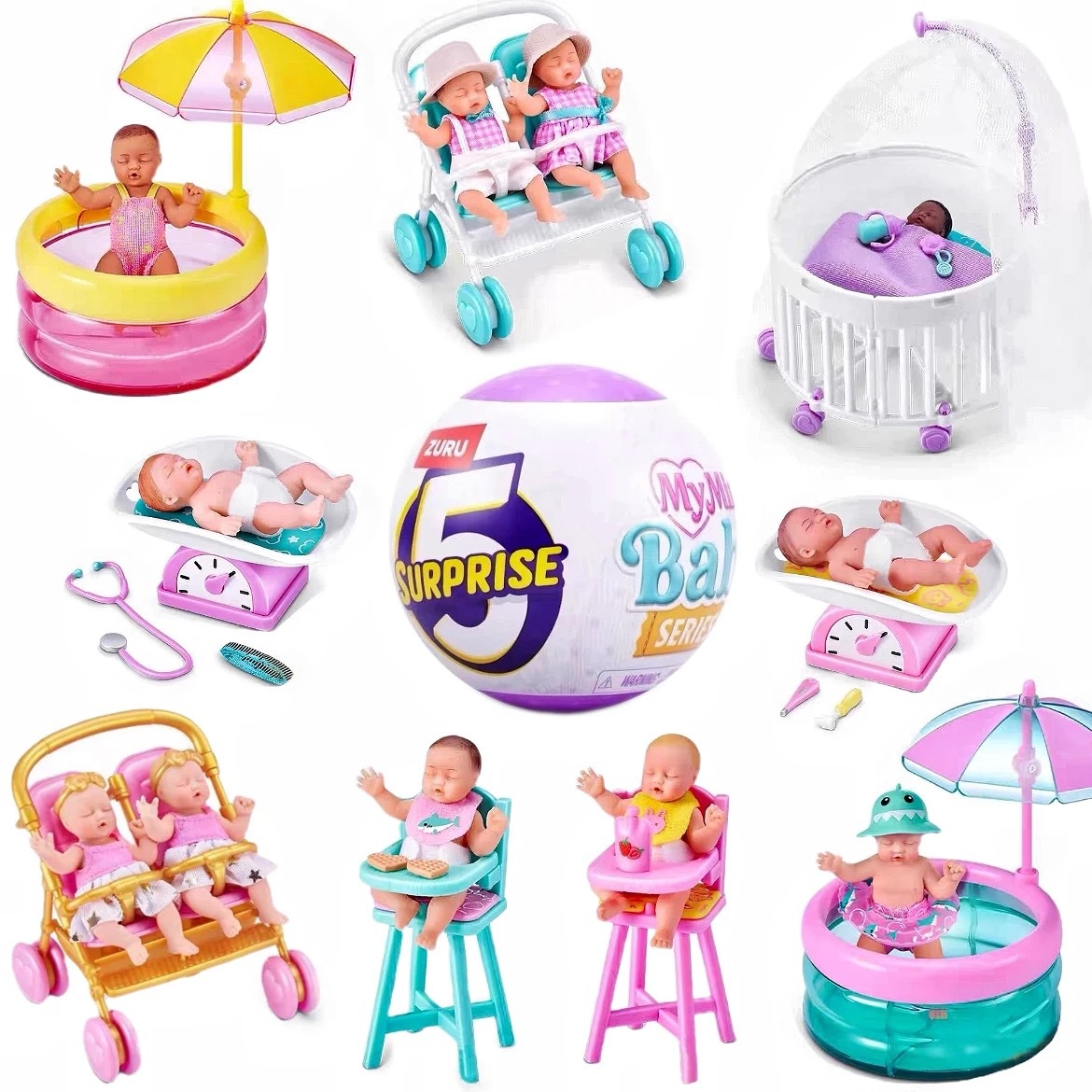 ZURU 5 Surprise My Mini Baby S - огляд і ціна Baby Products Toys